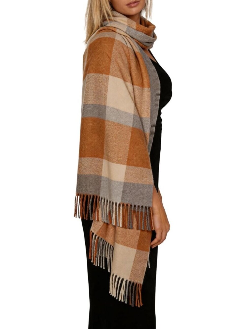Luxurious 100% Merino Wool Scarf - Soft Cashmere Feel Unisex Shawl Accessory